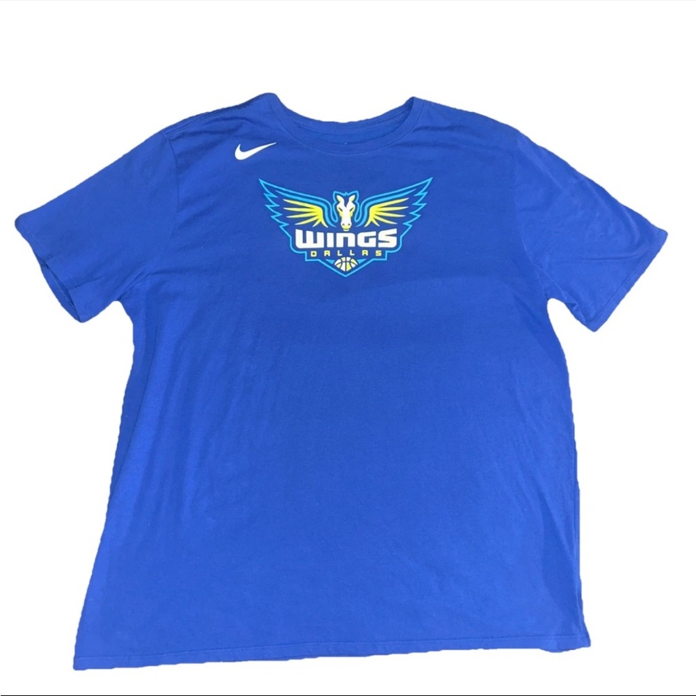 Men's Dallas Wings Nike WNBA #4 Diggins-Smith T-Shirt XXL Dri-Fit
